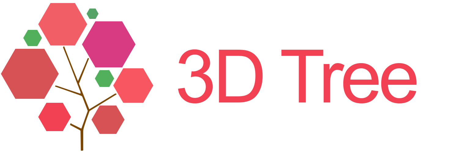 3D Tree logo